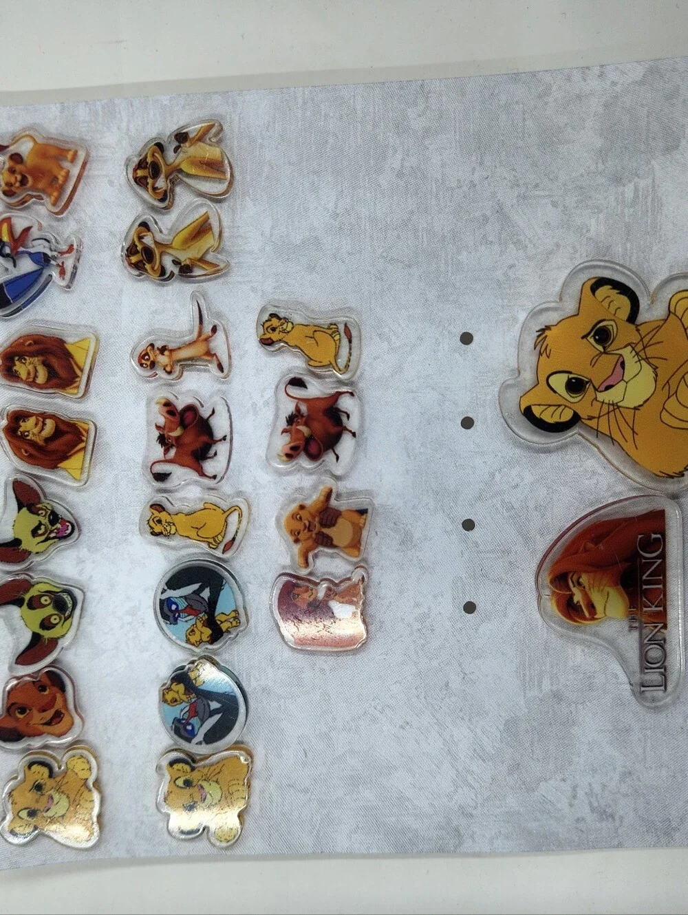 Set Mix And Match Of 10 Lion Hedgehog Meerkat Icons Earrings And 2 Pins Acrylic